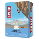 CLIF BAR - Blueberry Ammond Crisp - Feito com aveia orgânica - Não-GMO - Base de plantas - Barras de Energia - 2.4 onças (12 pacote)