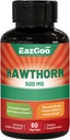 Hawthorn Berry Cápsulas-Antioxidante, Suporte à circulação-Hawthorne Suplemento- 60 Cápsulas Vegan, Não-GMO