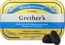 GRETHER's Pastilles Clássico groselha groselha natural alívio boca seca - Garganta calmante & voz saudável - sabor longo, presente para cantores - 1-Pack - 3,75 oz.