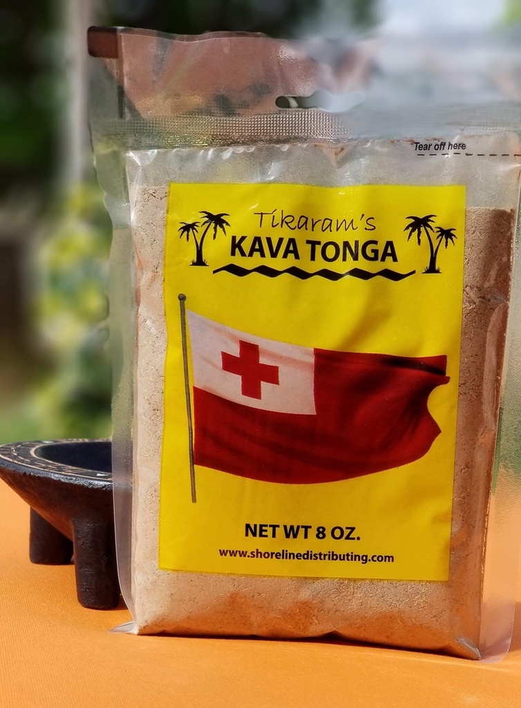 Kava Kava - Premium Kava Tonga 1/2 libras (8 onças) - Fiji Market Wholesale
