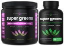 NutraChamps Super Greens Antioxidante Pó & Cápsulas Super Verdes