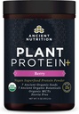Nutrição antiga proteína baseada em plantas em pó, Proteína de plantas+, Berry, Suplemento de Superalimentos Vegan orgânico, 15g de proteína por servir, Grande para batidos de proteínas, Sem glúten, Paleo Friendly 12 Servings