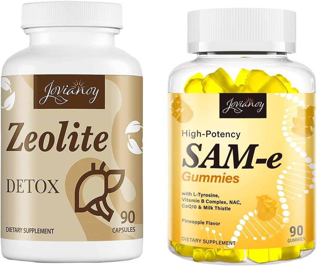 Cápsulas Gummies SAM-e e Zeolite Detox
