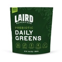 Laird Superfood Prebiótico Verdes diários em pó – Vitaminas essenciais e minerais - Fibra prebiótica, Adaptogen e frutas e vegetais – Suporta Gut Health – Não-GMO, Vegan - 14.8 oz Bag, Pacote de 1