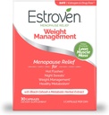 Estroven Menopause Relief Weight Management 60 & 30 Contagem clinicamente comprovada Gerenciar peso flashes quentes noite suores