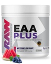 RAW EAA Plus, Aminoácidos em pó, Uva de Melancia (30 Servings) - Pré-treino Amino Energia em pó para Endurance avançada, recuperação e crescimento muscular magro - BCAA Aminoácidos Suplemento para homens e mulheres