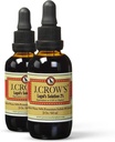 Solução de Iodo de J.CROW® Lugol 2% 2 onças (2 embalagem)