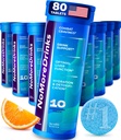 NoMoreDrinks Anti Alcohol Anseio Suplemento □ Detox de fígado e combate desejos □ Suporte energético bebida de substituição de álcool □ Suplemento de cardo de leite orgânico e raiz de dente-de-leão & 5HTP (80) pílulas de energia