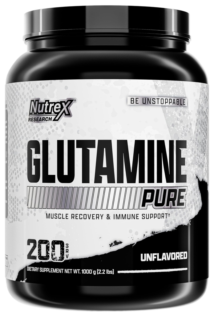 Nutrex Pesquisa L-Glutamina Pó - 200 Servings - Puro sem sabor, não-GMO e sem glúten