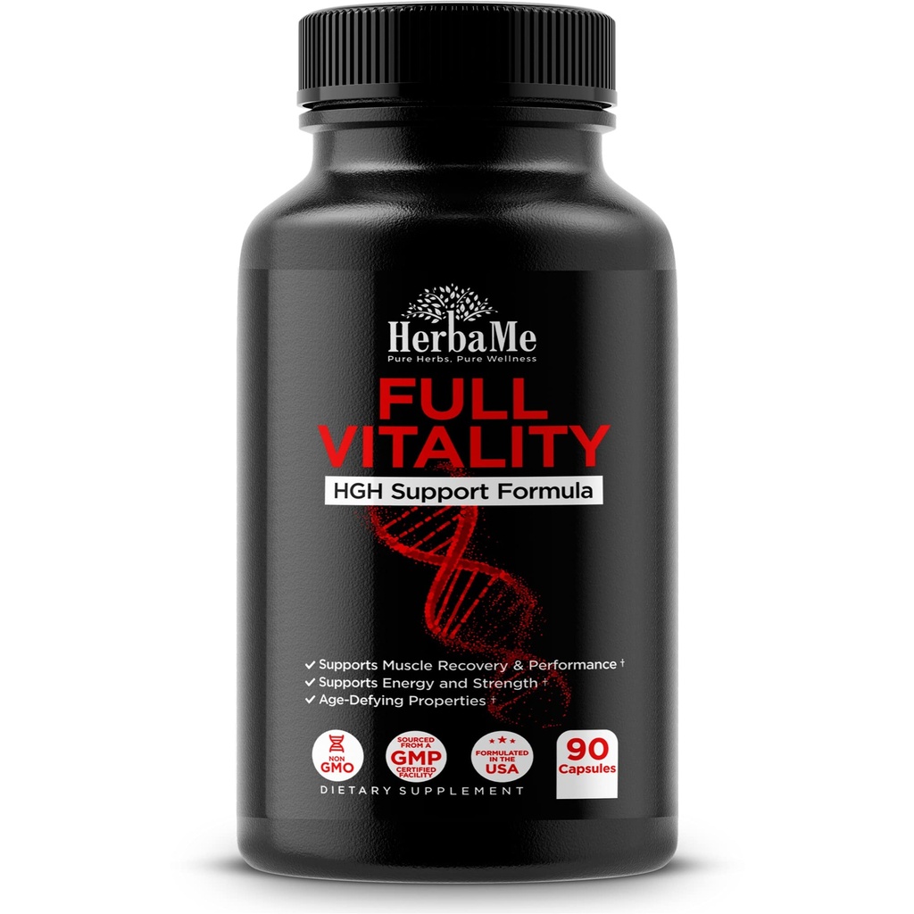 HGH Suplementos para Homens e Mulheres, 90 Cápsulas - Naturalmente Suporta Hormônio de Crescimento Humano, Construção de Músculo, Fórmula de Crescimento Músculo, Pós-treino Recuperação Mistura de Ácido Amino com comprimidos de Colostrom