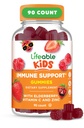 Crianças vivas Immune Supply Gummies de apoio para crianças . Elderberry Vitamina C e Zinco . Great Tasting Immune Supplement Elderberry Gummies para meninos .