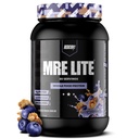 REDCON1 MRE Lite Proteína Alimentar Integral em Pó, Cobbler de Amora - Baixo Carb & Whey Substituição de Refeição Grátis com Misturas de Proteína Animal - Suplemento Fácil de Digerir Made with MCT Oils (30 Servings)
