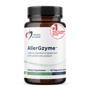 Designs para a saúde AlerGzyme Digestive Enzimas Suplemento - Suporta Digestão de Glúten, Leite + Proteínas Problemáticas com Protease + Bromelaína - Não-GMO + Leite Grátis (60 Cápsulas)