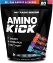 NutraBio – Amino Kick – Tudo em uma Fórmula de Desempenho Energia, Hidratação, Recuperação 20 Servings, (Pacote Variety) – 6g Amino Acids – Suporte Muscle Building