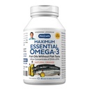 ANDREW LESSMAN máxima essencial Omega-3 Laranja - 30 Softgels - ultra-puro, alta potência Omega-3 Óleos. Alta DHA, sem problemas estomacais, sem contaminantes, sem mercúrio. Pequeno fácil de engolir Softgels