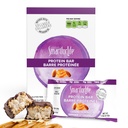 Barras de proteína inteligente para a vida Alta - Amêndoa Caramel - Bares de proteína crocantes 19g - 12 Bares - Lanches de proteína - Barra de proteína Caramel