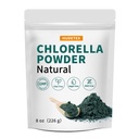 chlorela em pó natural-chlorophyll pó, Suporta sistema imunológico e função hepática, Manter a juventude, Vegan, Rico em Vegan Protein and Vitaminas, 8 oz.