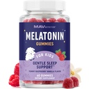 Gummies de melatonina para crianças 0,5mg por chiclete □ Apoio ao descanso suave para crianças Idades 2+ □ Ajuda ao descanso mastigável de baixa dose para crianças