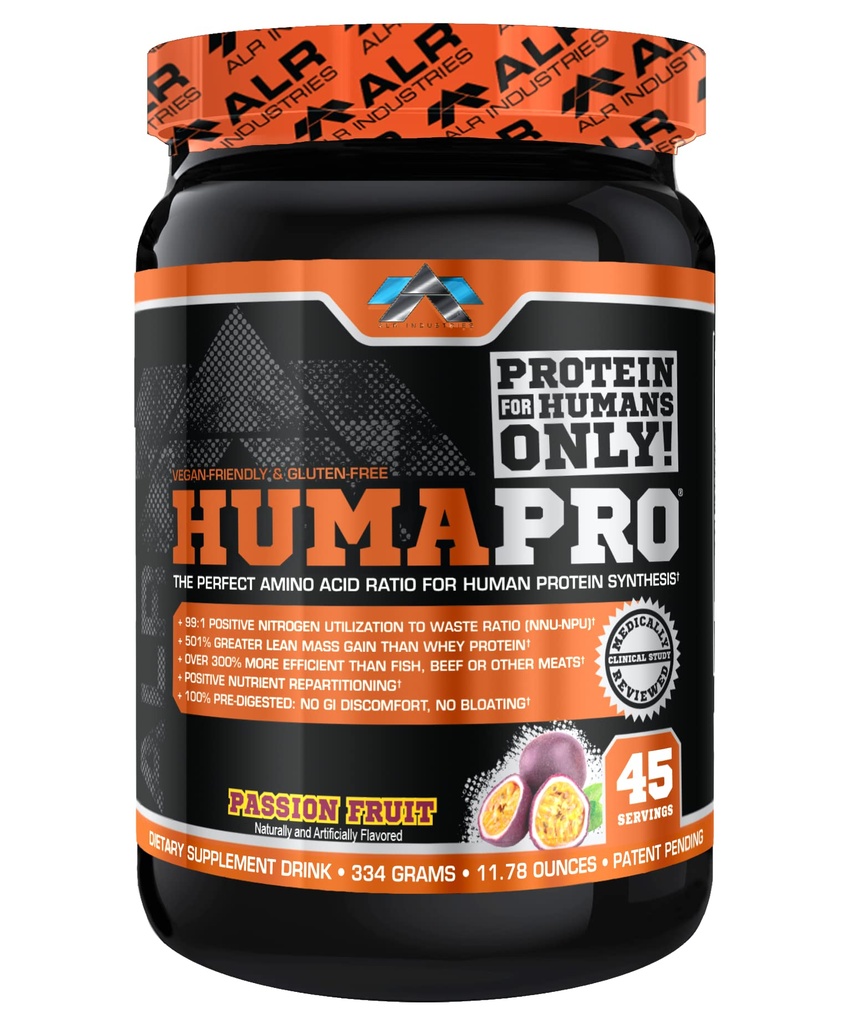 Matriz de proteína de Aminoácidos de Humapro para os seres humanos 99% Utilização para músculo magro Vegan, Glúten livre de .