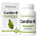 Herbsforever Cardio-B Suplemento de ervas ayurvédicas 90 Vege Cápsulas 800 Mg cada