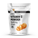 É justo! - Pó de vitamina C, ácido L-ascórbico 100% puro, grau alimentar, suporte imunológico, cosméticos caseiros (11 onças)