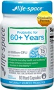 Life-Space Probiótico para 60+ Anos, Suporta Imunidade e Saúde Intestinal, Vitalidade Gastrointestinal, Bifidobacterium lactis, 30 Bilhões UFC, Multi Strains - 60 Cápsulas