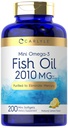 Carlyle Mini Fish Oil Softgels 2010 mg 200 comprimidos de Omega-3 com EPA e DHA
