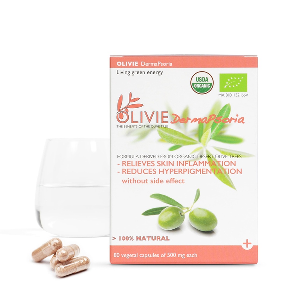 Extrato Orgânico de Folha de Oliva Suplemento para Mulheres e Homens por OLIVIE