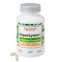 Saúde Quântica SuperLysine+ Fórmula avançada Imune Suporte Suplemento Lysine 1500 mg, Vitamina C Echinacea Alcaçuz Bee Própolis & Odorless Alho Mistura diária de bem-estar para mulheres e homens - 90 Comprimidos
