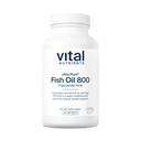 Nutrientes Vital Ultra Pure® Fish Oil 800 Triglicéride Forma Coração, Cérebro e Saúde Imunitária* . . Sustentável Fonte Alto EPA & DHA Ómega-3 Ácido Gordo .