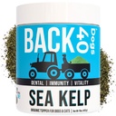 Pó de Kelp Orgânico para Cães, Suplemento de Kelp Mar Seco para Função de Thyroid, Saúde Dentária, Suporte Imune, Digestão, Pele & Revestimento - Rico em Iodo - Multivitamin para Gatos & Cães 16 oz - Made in USA
