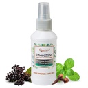 Saúde Quântica TheraZinc Spray Oral, Zinco Immune Suporte para Adultos e Crianças, Fornece alívio da garganta em um spray de zinco líquido calmante, 4 Oz.