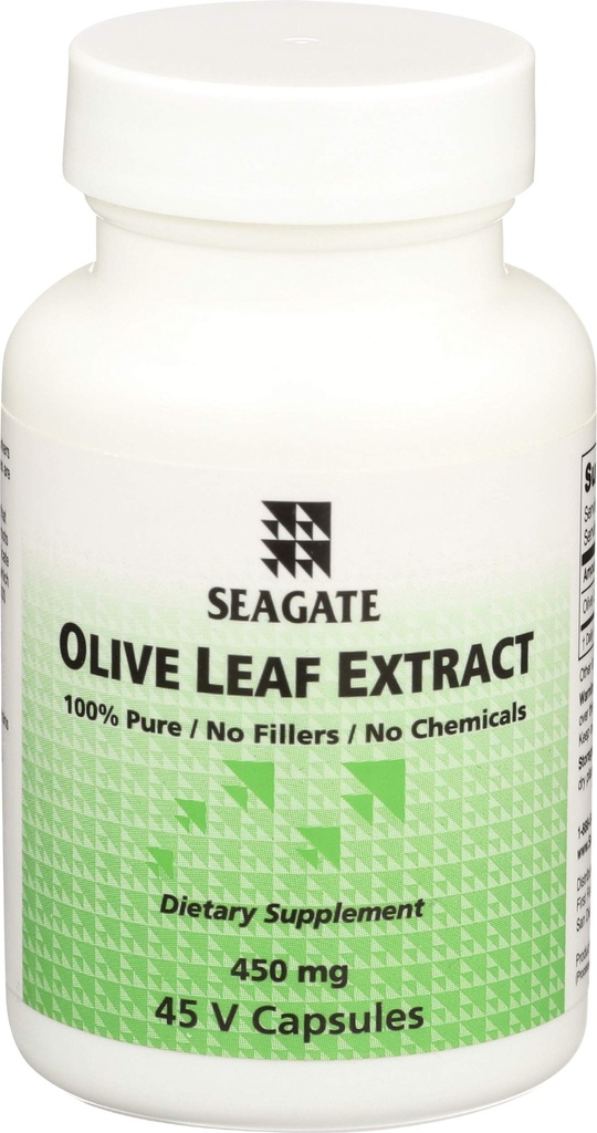 Seagate Produtos Olive Leaf Extract 450mg 45 Cápsulas