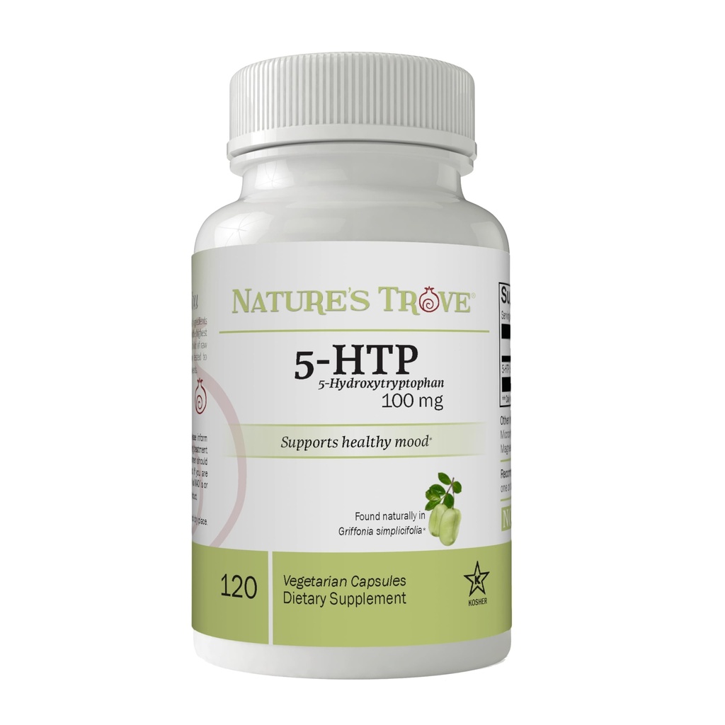 Trove 5-HTP 100mg 120 Cápsulas Vegetarianas