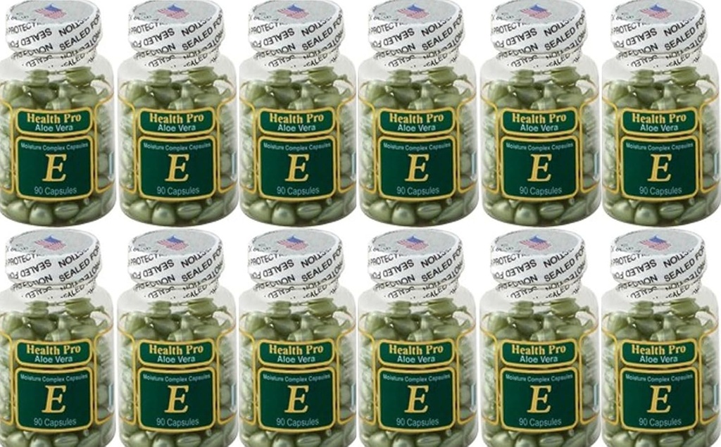 Nu-Health Aloe Vera Moisture Complex Vitamina E Oil para a pele