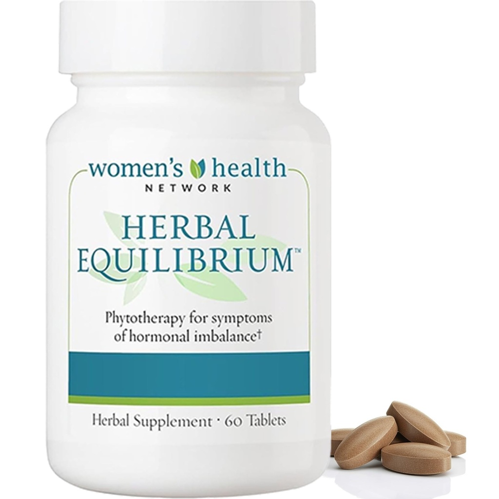 Equilíbrio de ervasTM - Alívio natural, de espectro completo para sintomas peri/menopausa com 7 extratos de ervas comprovadas (fornecimento de 30 dias)