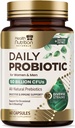 Probióticos 60 bilhões UFC + 10 Strains - Probiótico diário Lactobacillus Blend para Imune, Digestive & Gut Health Support, Prebióticos e Probióticos, Gás e Bloating para Mulheres e Homens - 60 Cápsulas