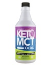 LifeSense C8 MCT Óleo, Keto-Friendly, Fonte de óleo de coco, clinicamente comprovada para aumentar a produção de cetona, combustível ideal para o cérebro e corpo, Made in USA by PhD Nutrition, 32 oz