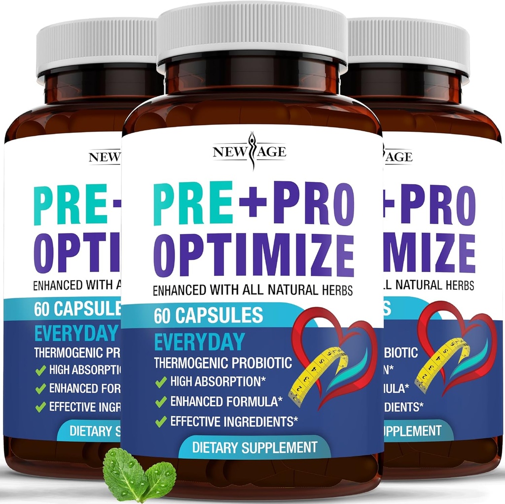Pro Optimize Probióticos para Mulheres, Menopausa, 70 bilhões de UFC, Saúde Digestiva - Suporte para Bloating, Flashes Quentes, Apoio Conjunto, Suor Noturno - Gut Health & Metabolismo - Dong Quai (180 (Pacote de 3))