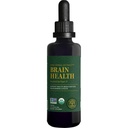 Centro de Cura Global Saúde do Cérebro - USDA Suplementos Cerebrais Orgânicos para Memória e Foco - Nootrópicos Suplemento para Combater Nevoeiro Mental, Fator Focal Avançado para Adultos Força Extra - 2 Fl Oz