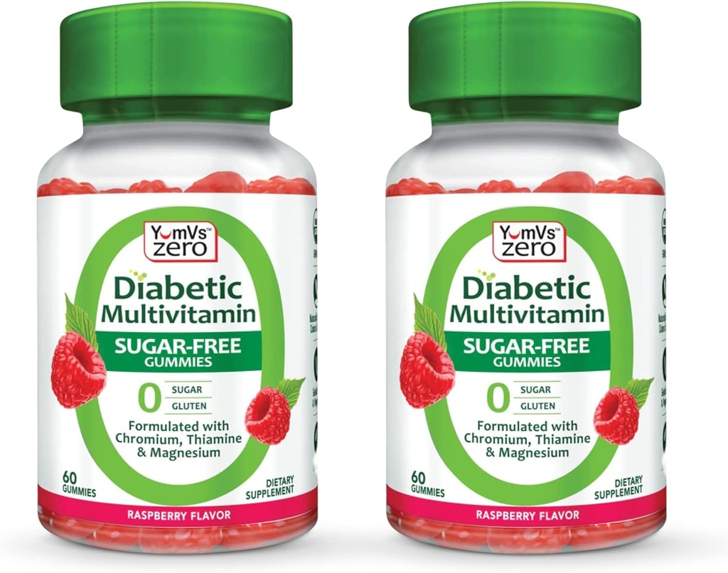 Gummies multivitamínicos YUM-V □ Suplemento gratuito de açúcar Vitaminas para Mulheres e Homens