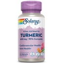 SOLARAY Suplemento Cúrmico 600mg - Raiz Cúrmica com 95% de Curcumina - Suplemento de Apoio Conjunto - Saúde Conjunta, Vísgar e Suporte Fígado, Não-GMO, Vegan, Gluten Free, 60-Day Garantia, 30 Servings