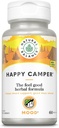 Equilíbrio natural Camper feliz - Feel-Good Mood Support Supplement - Gotu Kola, Passion Flower, e Kava Kava Cápsulas - 60 dias de garantia (30 Servings, 60 VegCaps)