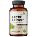 Futurebiotics L-Lysine Defense Imune Support Complex 1500 MG Por Serviço com Vitamina C, Zinco, Folha de Oliva & Alho - Não-GMO, 90 Cápsulas Vegetarianas