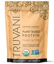 Truvani Vegan proteína de ervilha em pó , manteiga de amendoim , 20g de proteína baseada vegetal orgânica , 20 Servings , Keto , , Gluten & Dairy livre , baixo carboidrato , , Não adicionado açúcar