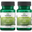 Swanson Orégano Oil 10:1 Extrato - Suplemento Natural Promovendo Saúde Digestiva e Apoio Respiratório - Suporta Sistema Gastrointestinal e Saúde do Trato Urinário - (120 Softgels, 150mg Cada) (2 Pack)