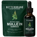 BetterLungs Mullein Leaf Extract and Gummies Bundle - Suporte à saúde pulmonar