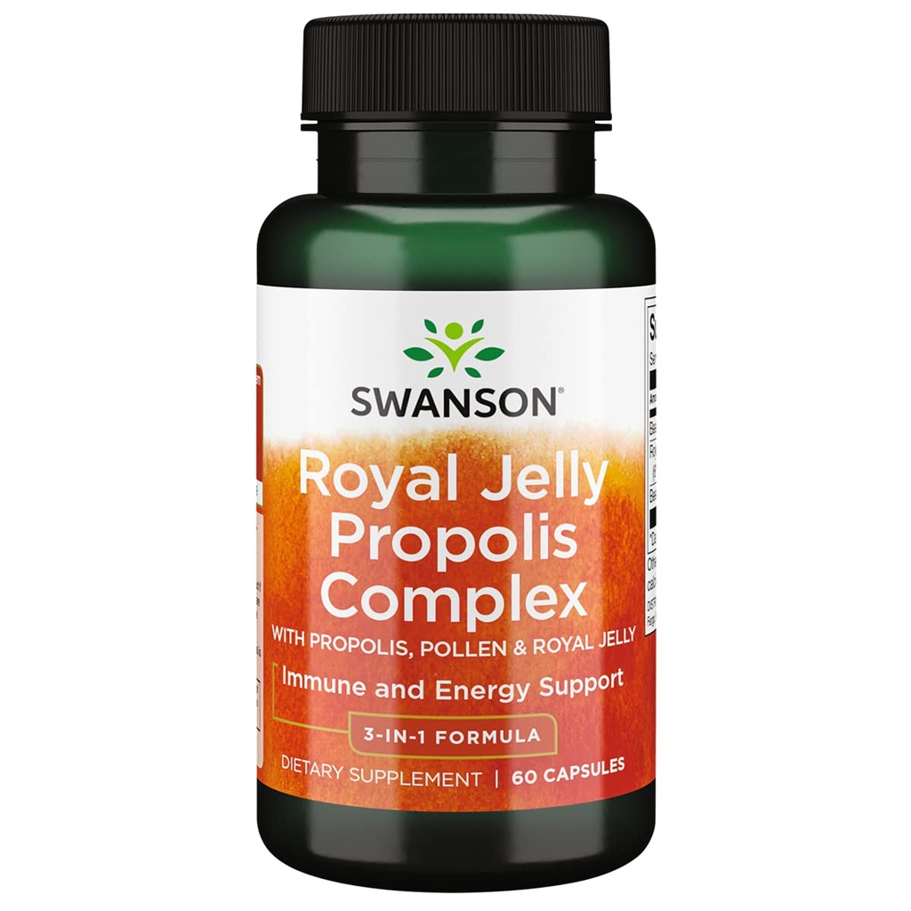 Swanson Ultra Royal Jelly Propolis Complex 60 Cápsulas