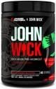 Jacked Factory X John Wick - Pó pré-treino em modo Wick - Energia Intensa, Foco Pronto para Batalha, Compromisso Imparável e Vontade - 40 Servings, Osaka Cherry Blossom