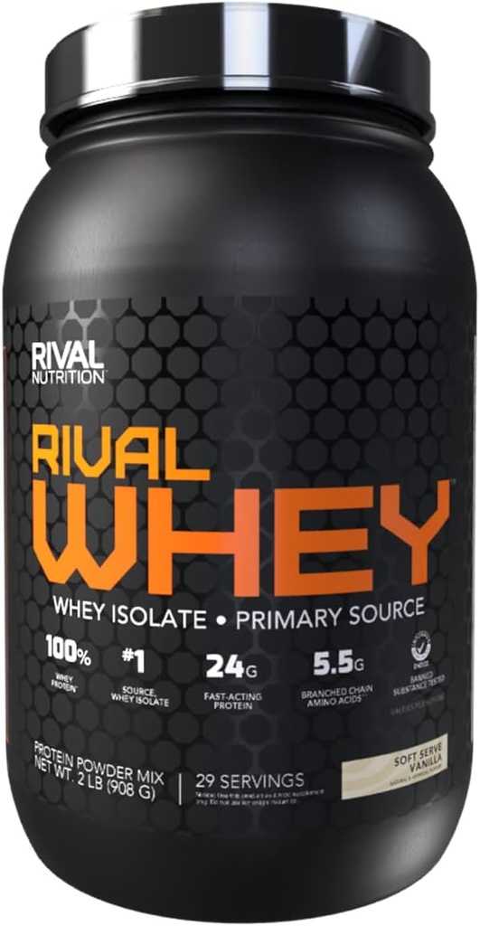 RIVALWhey macio servir baunilha